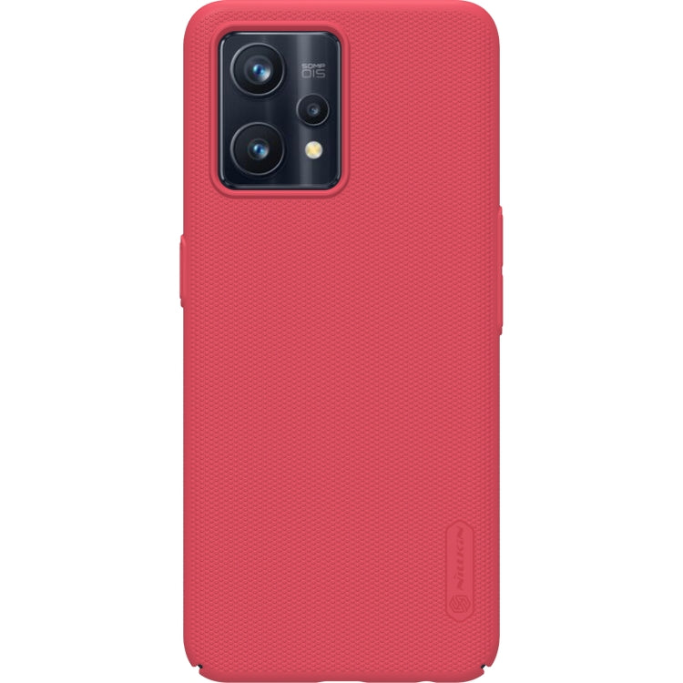 NILLKIN Frosted PC Phone Case for OPPO Realme 9 Pro+ 5G (Red)