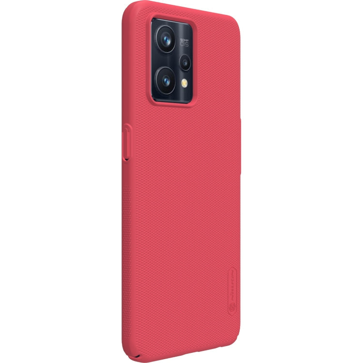 NILLKIN Frosted PC Phone Case for OPPO Realme 9 Pro+ 5G (Red)