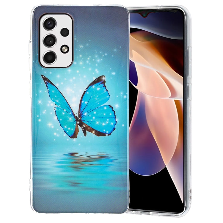 Luminous Butterfly TPU Phone Case for Samsung Galaxy A13 4G