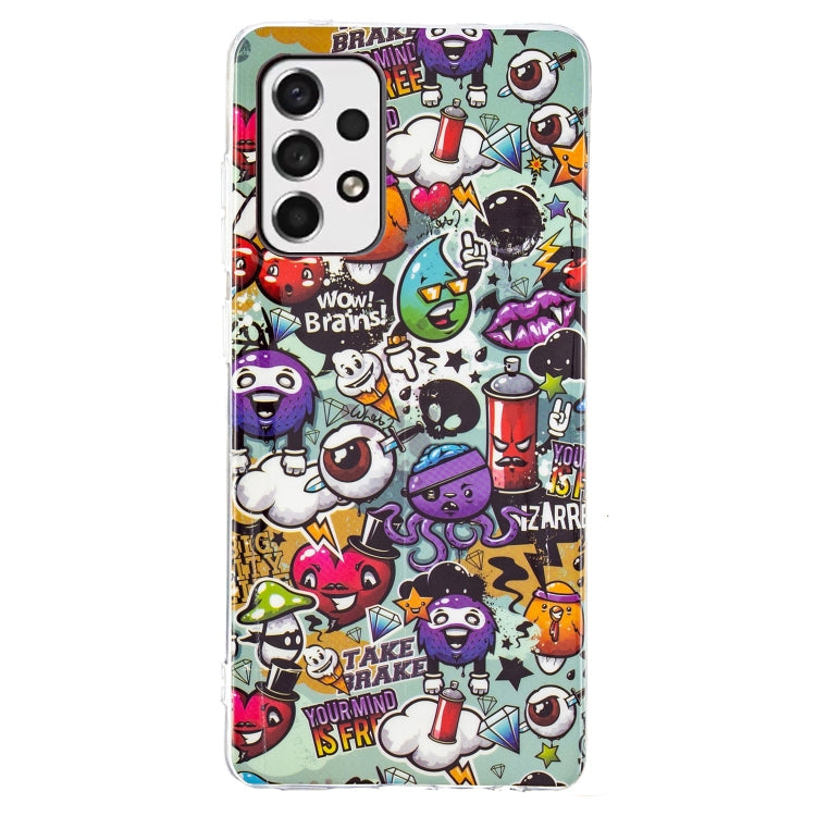 Luminous Graffiti Protective Phone Case for Samsung Galaxy A33 5G