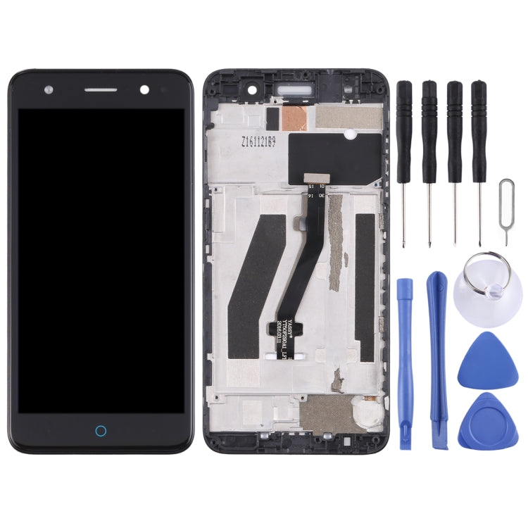 LCD Display and Touch Screen Assembly with Frame for ZTE Blade V7 Lite/V6 Plus (Black)