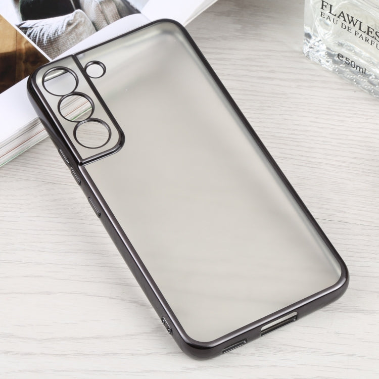 Black Shockproof Ultra-thin Matte TPU Phone Case for Samsung Galaxy S22 5G