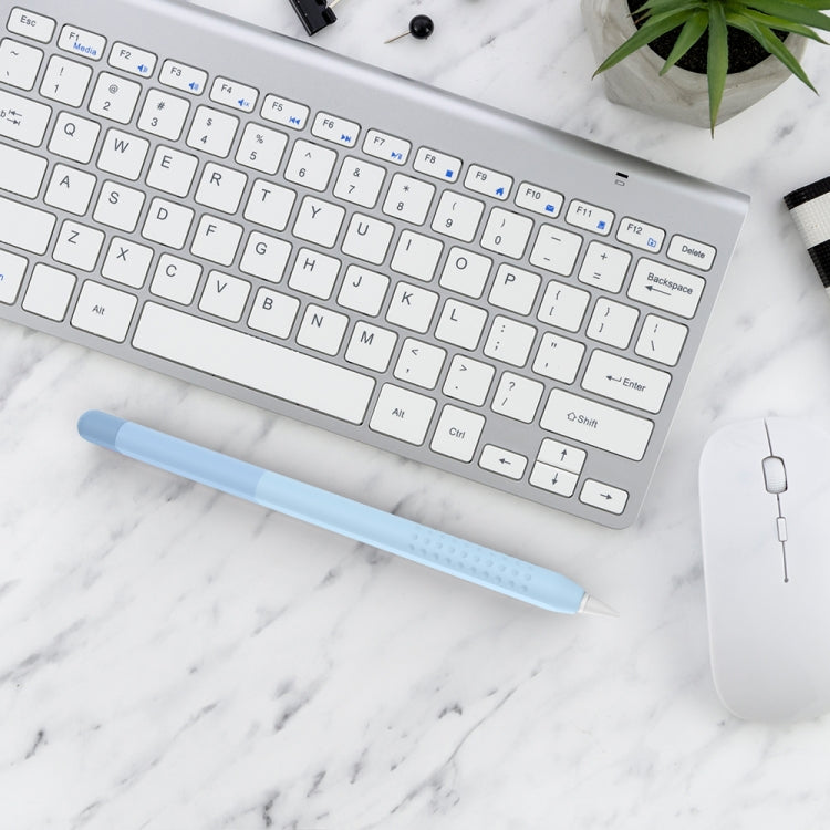 Rainbow Blue Silicone Stylus Case for Apple Pencil 2