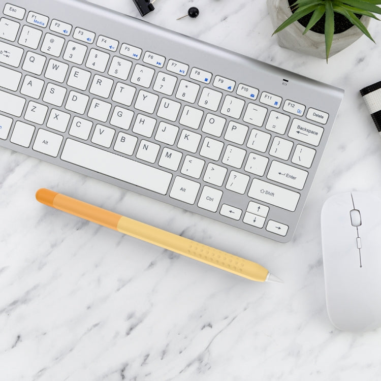 DUX DUCIS Gradient Orange Silicone Protective Case for Apple Pencil 2