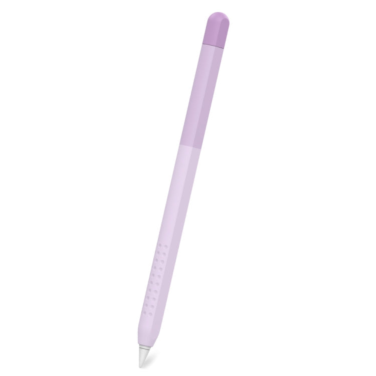 DUX DUCIS Rainbow Gradient Silicone Stylus Protective Case for Apple Pencil 2 - Gradient Purple