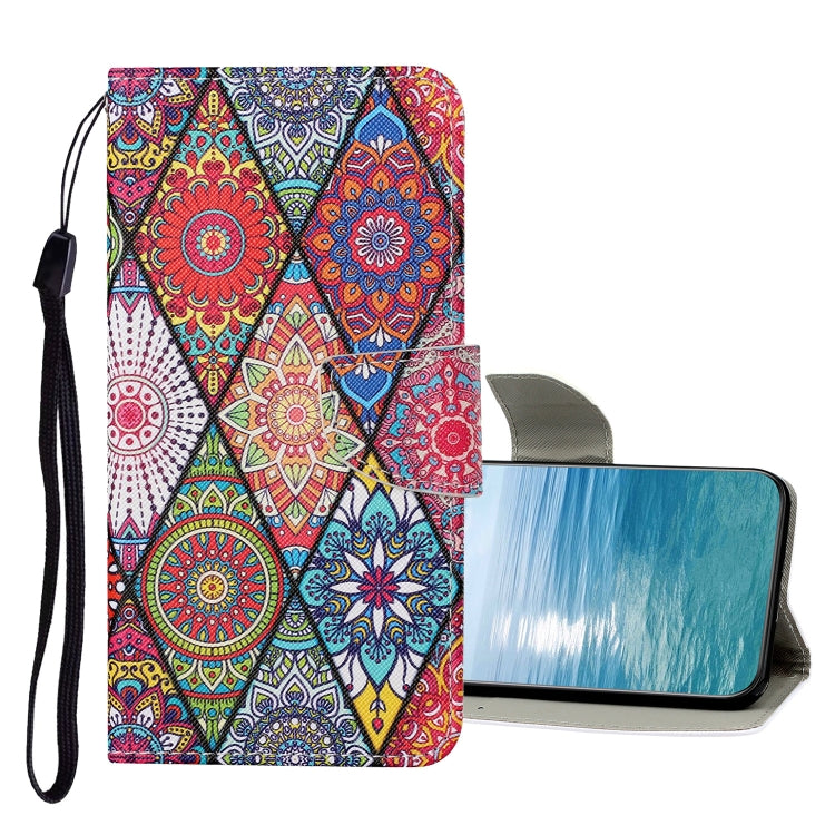 Diamond Totem PU Leather Flip Case for Xiaomi Redmi 10C