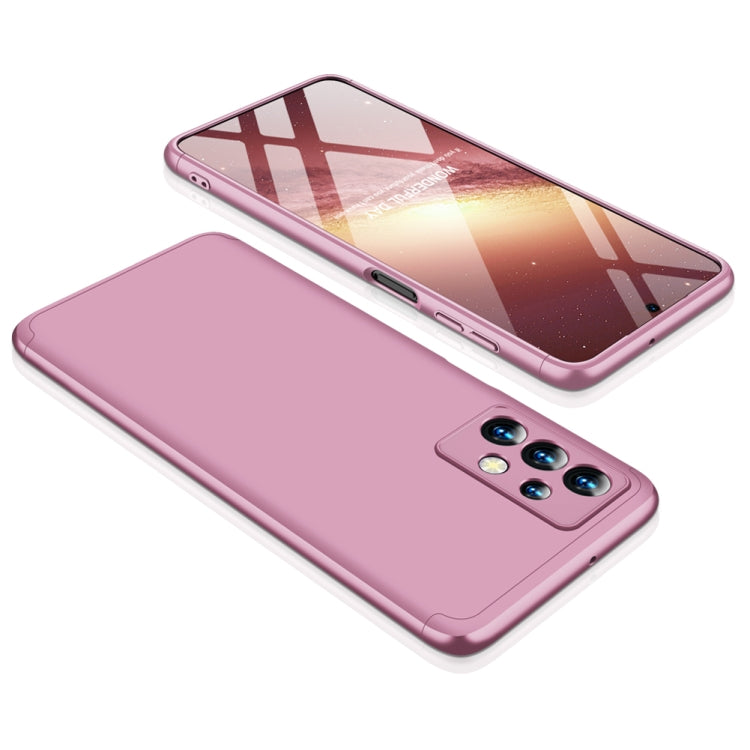 GKK Rose Gold Three Stage Splicing PC Phone Case for Samsung Galaxy A23