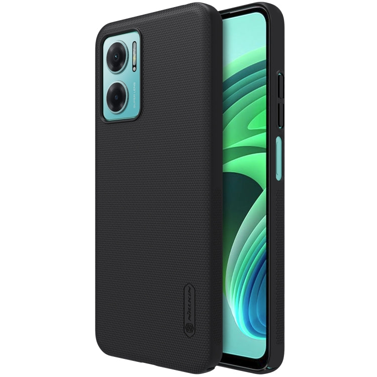 NILLKIN Frosted PC Phone Case for Xiaomi Redmi Note 11E / Redmi 10 5G in Black