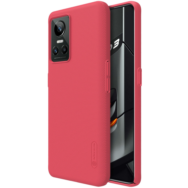 NILLKIN Frosted PC Phone Case for OPPO Realme GT Neo3 (Red)