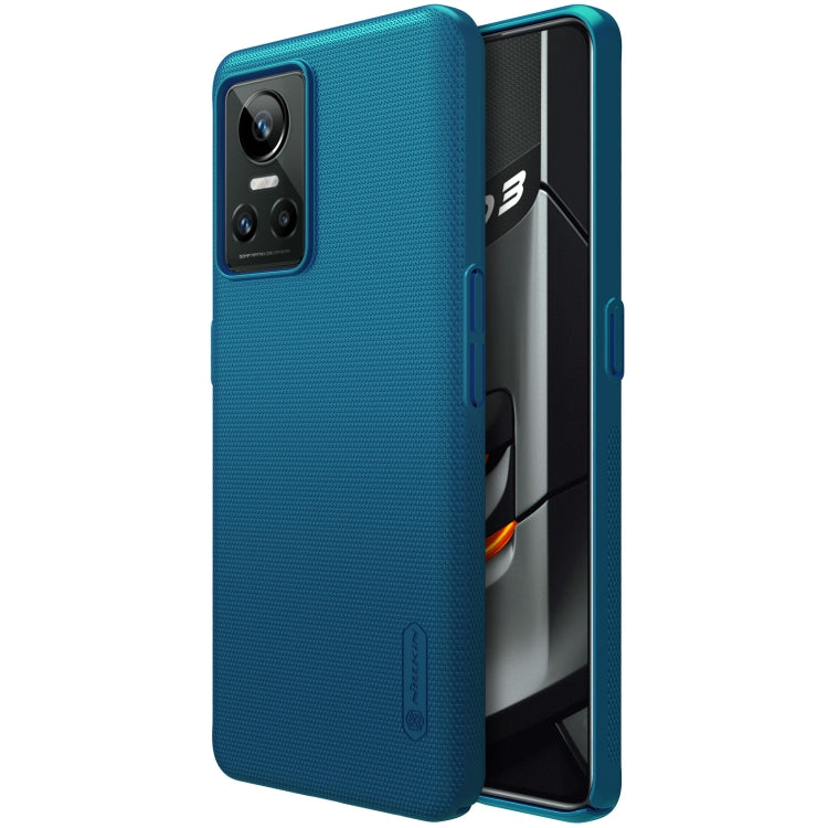 NILLKIN Frosted PC Phone Case for OPPO Realme GT Neo3 (Blue)