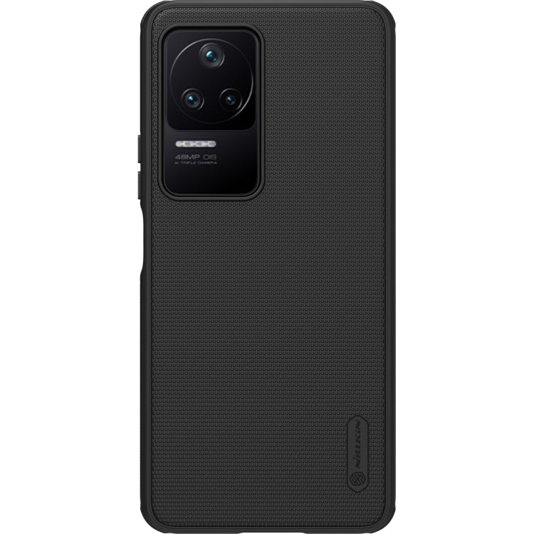 NILLKIN Frosted Shield Pro PC + TPU Phone Case for Xiaomi Redmi K50 / K50 Pro (Black)