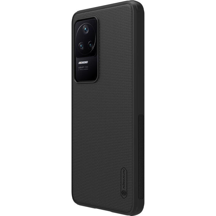 NILLKIN Frosted Shield Pro PC + TPU Phone Case for Xiaomi Redmi K50 / K50 Pro (Black)