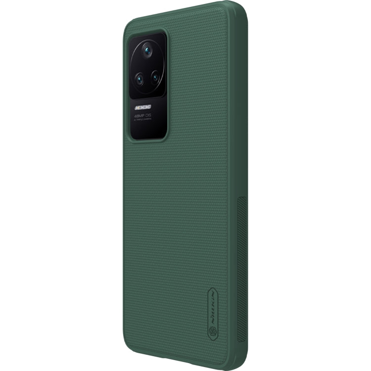 Nillkin Frosted Shield Pro PC + TPU Phone Case for Xiaomi Redmi K50 / K50 Pro (Green)