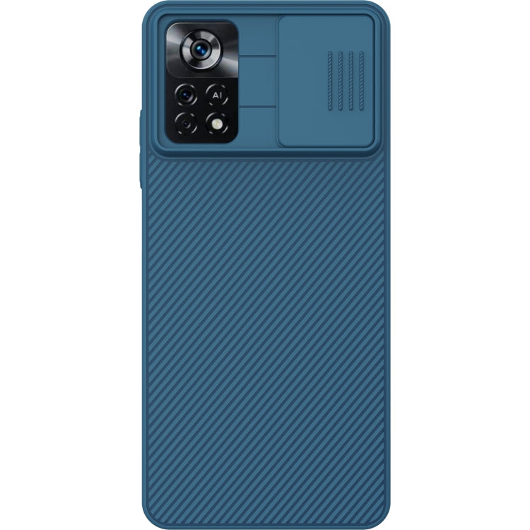 NILLKIN Black Mirror Series Camshield PC Phone Case for Xiaomi Poco X4 Pro 5G (Blue)