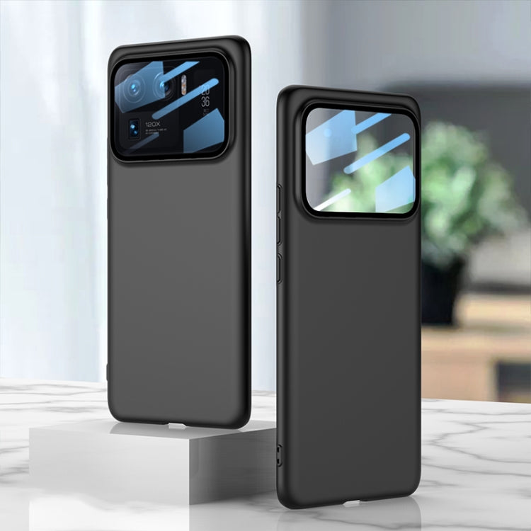Ultra-thin Full Coverage Protective Case for Xiaomi Mi 11 Ultra - Black