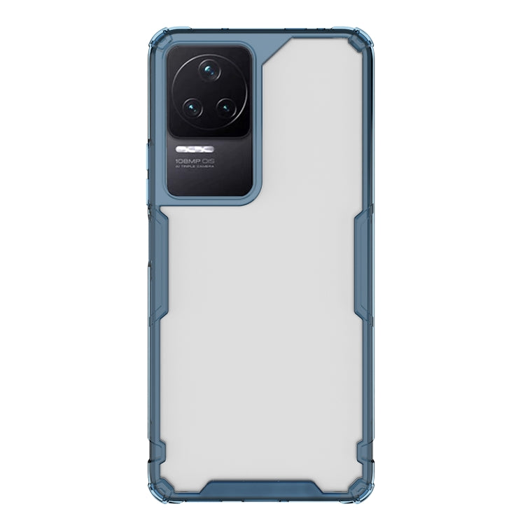 NILLKIN Ultra Clear PC + TPU Phone Case for Xiaomi Redmi K50 / K50 Pro (Blue)