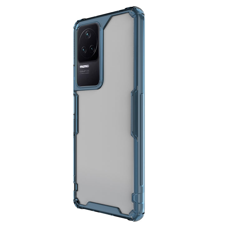 NILLKIN Ultra Clear PC + TPU Phone Case for Xiaomi Redmi K50 / K50 Pro (Blue)