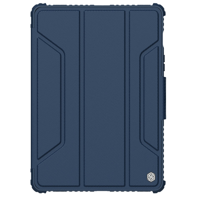 NILLKIN Bumper Pro Camshield Tablet Leather Case for Samsung Galaxy Tab S8 (Blue)