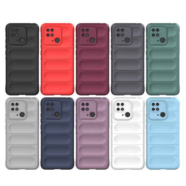 Xiaomi Redmi 10C Magic Shield TPU + Flannel Phone Case (Black)