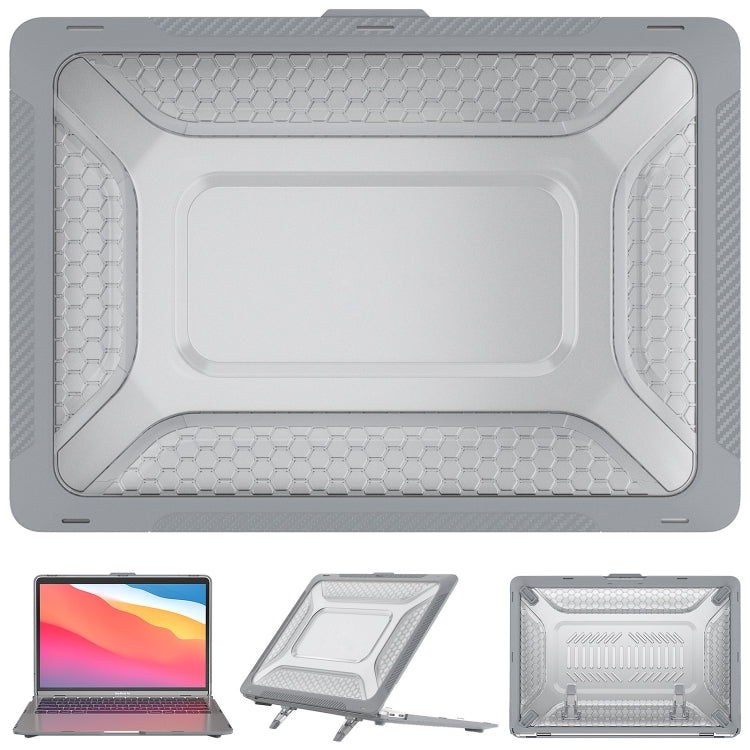 TPU + PC Protective Case for MacBook Air 13.3 inch 2020 / 2018 (Star Grey)