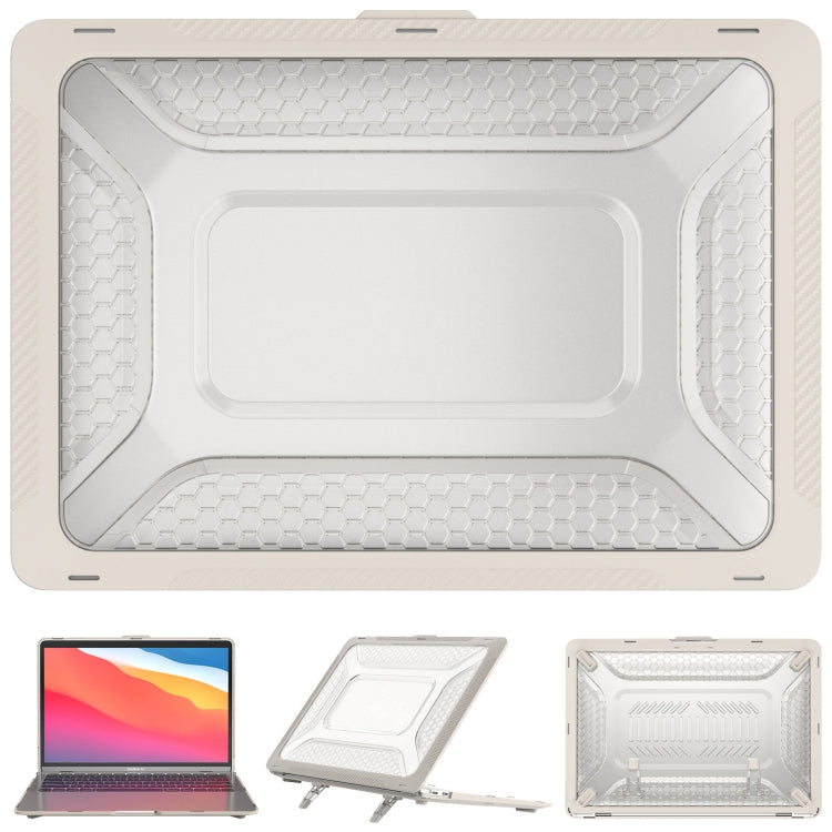 Apricot TPU + PC Laptop Protective Case for MacBook Air 13.3 inch 2020 / 2018