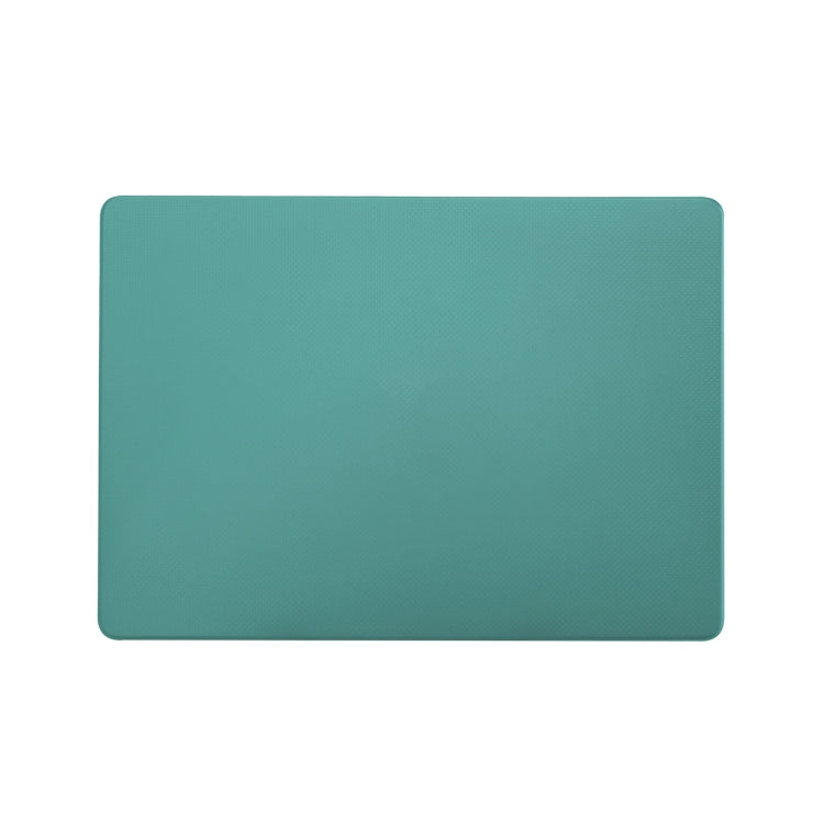Dot Texture Double Sided Tanned Laptop Case For MacBook Pro 14.2 inch A2442 2021 (Dark Green)