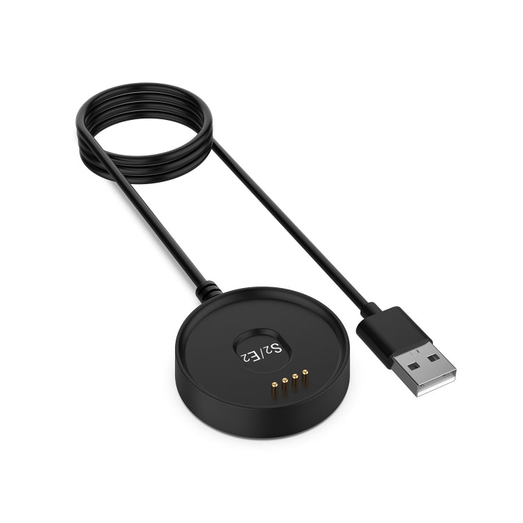 1m Universal Charging Cable with Data Function for Ticwatch E2 & S2 (Black)