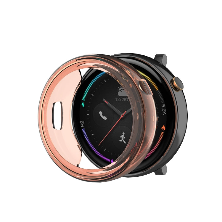 TPU Protective Case for Amazfit 2 Watch (Transparent Orange)