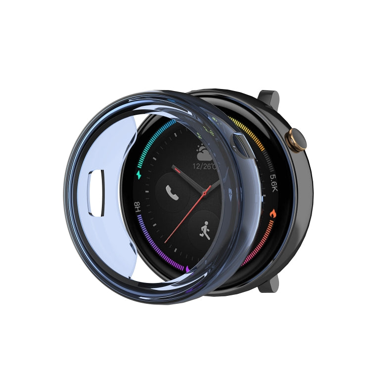 Clear Blue TPU Case for Amazfit 2 Watch