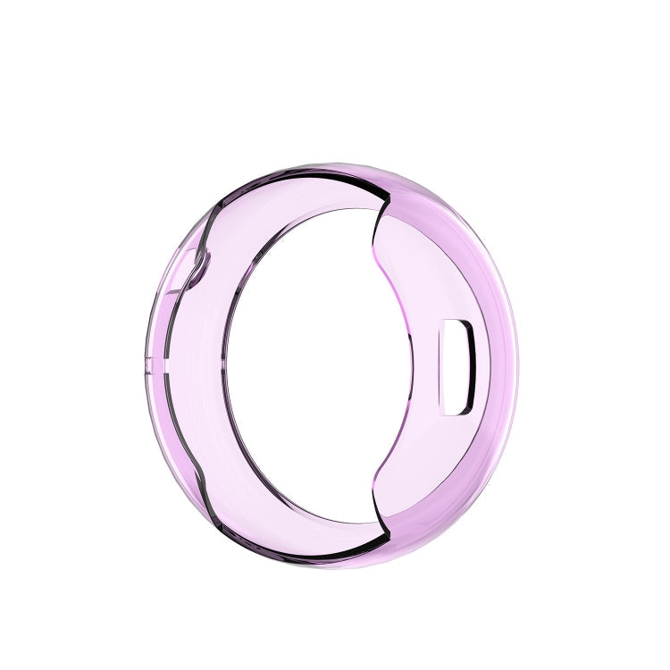 Transparent Purple TPU Watch Case for Amazfit 2