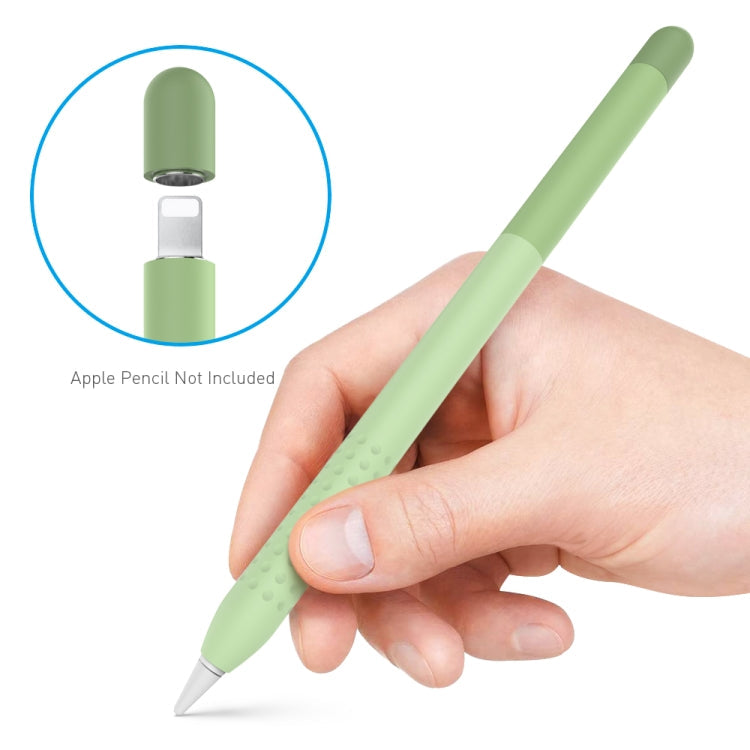DUX DUCIS Green Silicone Protective Case for Apple Pencil 1st Gen