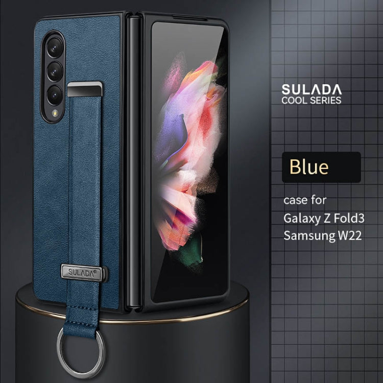 Blue Shockproof Case for Samsung Galaxy Z Fold3 5G