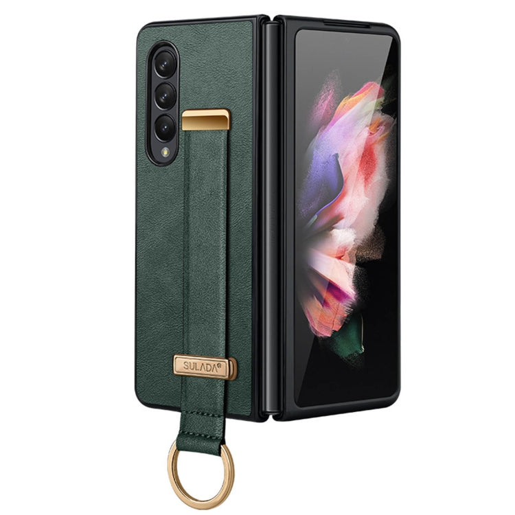 SULADA Cool Series Shockproof Phone Case for Samsung Galaxy Z Fold3 5G Green