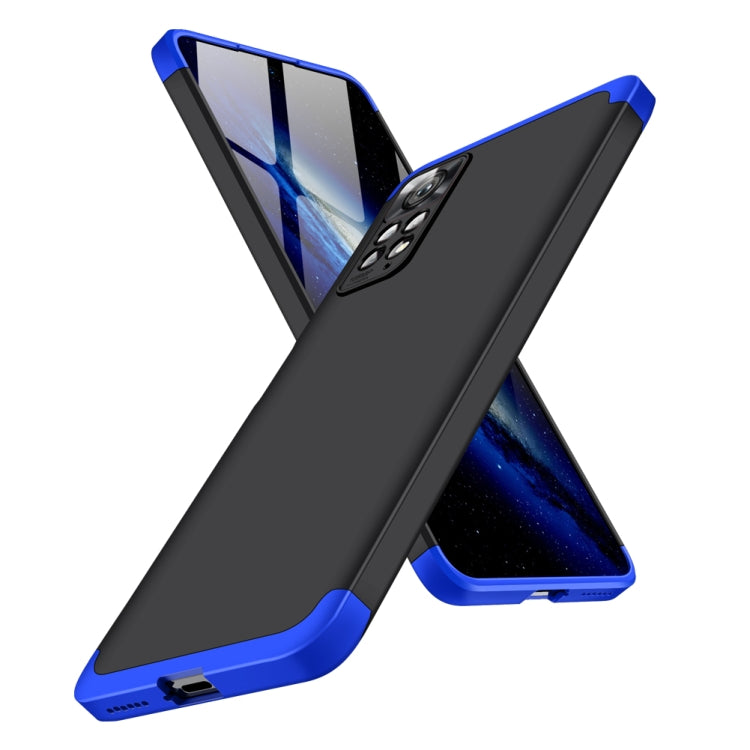 Xiaomi Redmi Note 11 Pro GKK Full Coverage PC Case (Black Blue)