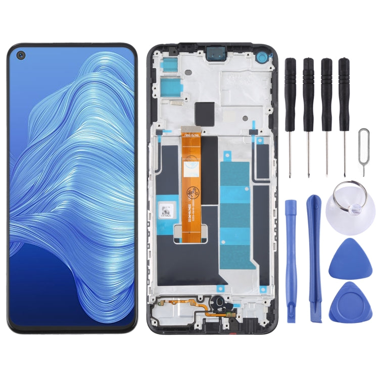 OPPO Realme 7 5G LCD Screen and Digitizer Full Assembly with Frame