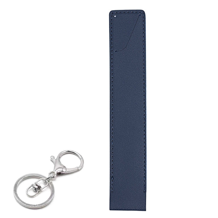 Dark Blue PU Leather Case with Metal Buckle for Apple Pencil 1 / 2