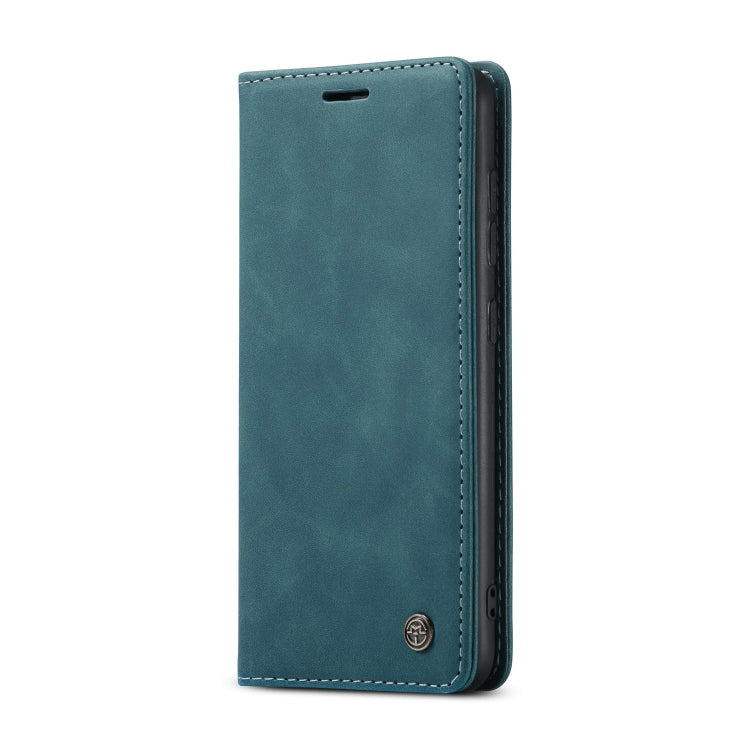 Blue Horizontal Flip Leather Case with Card Slot & Wallet for Galaxy A51