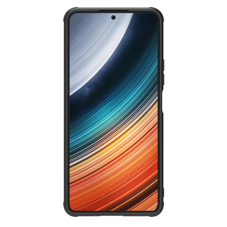 NILLKIN Texture Pro PC + TPU Camshield Phone Case for Xiaomi Redmi K40S (Black)