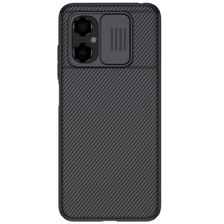 Xiaomi Poco M4 5G NILLKIN Camshield PC Phone Case with Sliding Lens Cover (Black)
