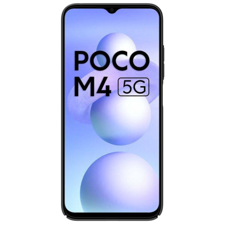 Xiaomi Poco M4 5G NILLKIN Camshield PC Phone Case with Sliding Lens Cover (Black)