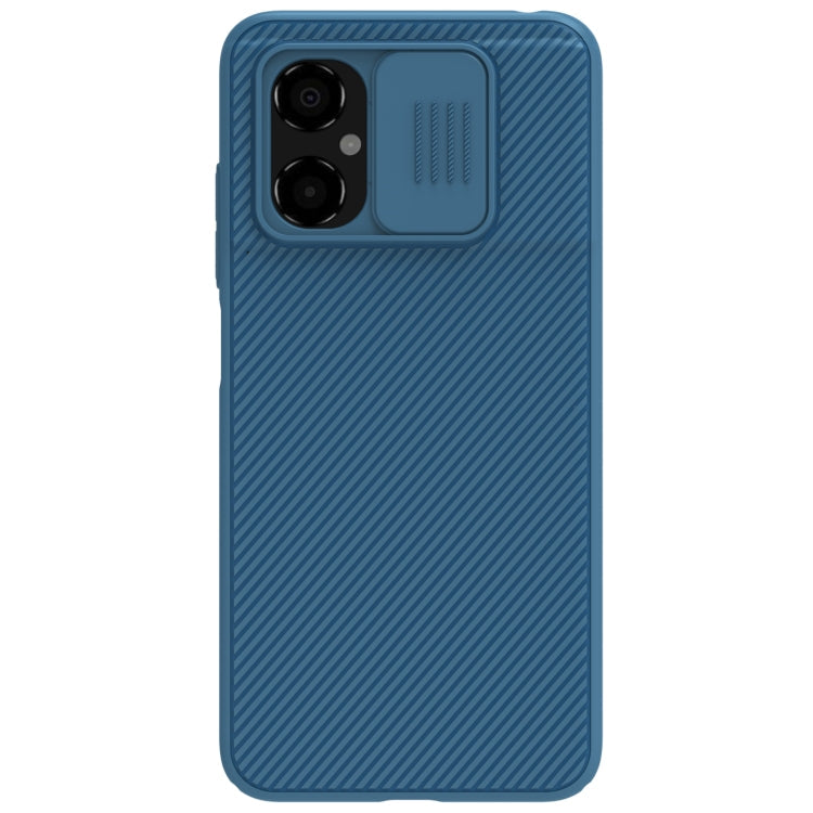 NILLKIN Black Mirror Series Camshield PC Phone Case for Xiaomi Poco M4 5G (Blue)