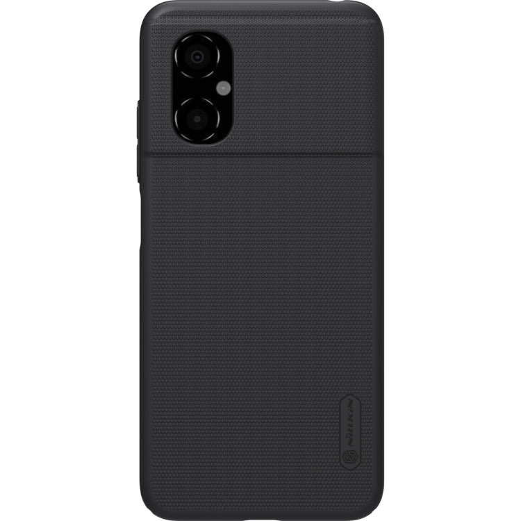 NILLKIN Frosted PC Phone Case for Xiaomi Poco M4 5G - Black