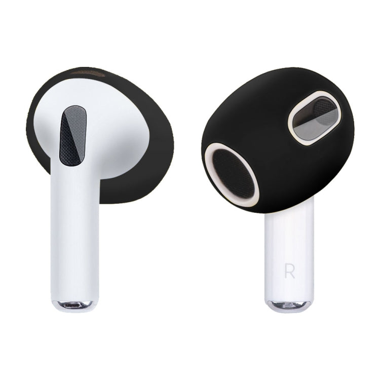Black Silicone Case for AirPods 3 with Enhanced Protection