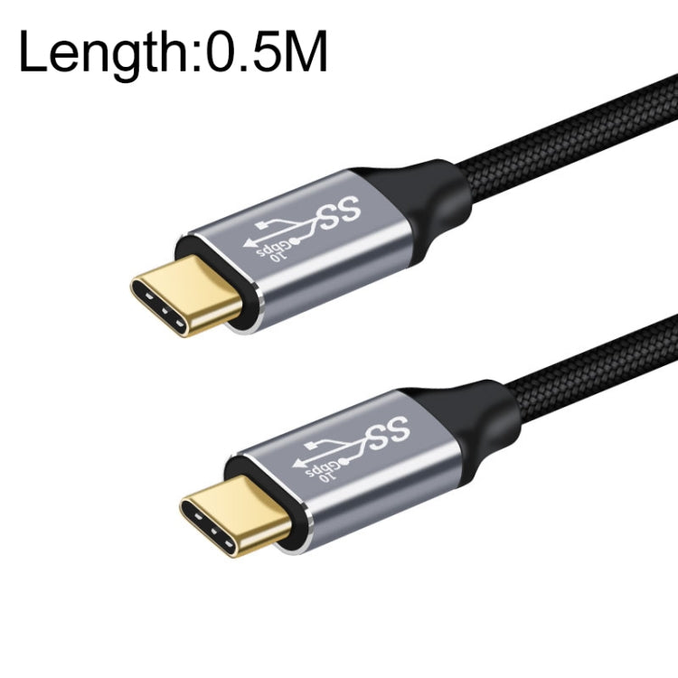 USB-C Male to Male Cable for Rapid Charging and High-Speed Data Transfer