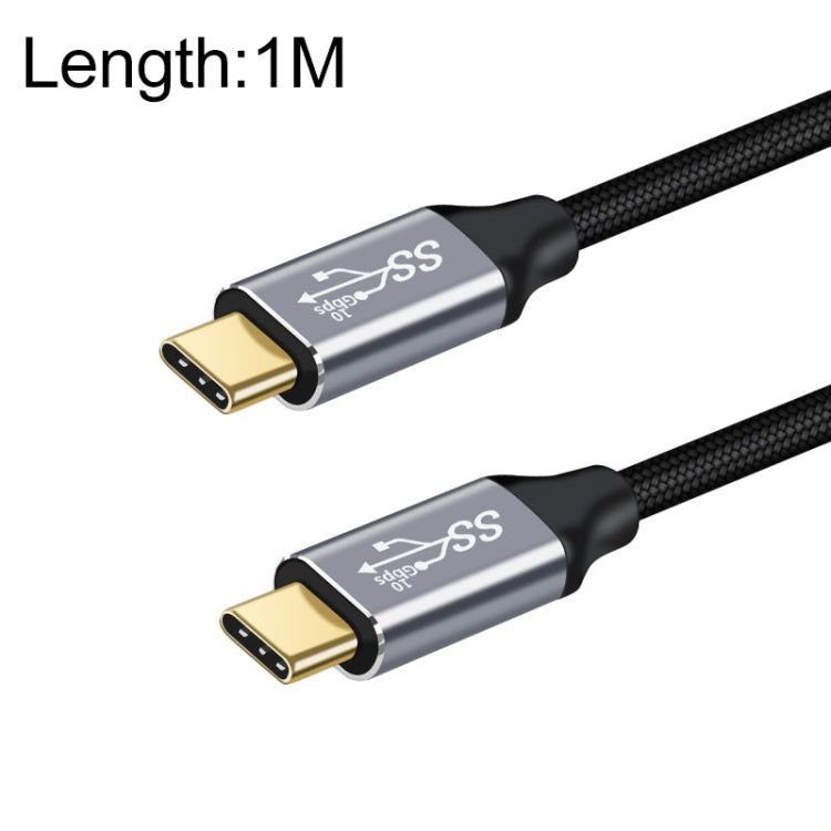 1m USB-C Male to Male Charging and Data Transmission Cable with 10Gbps Speed