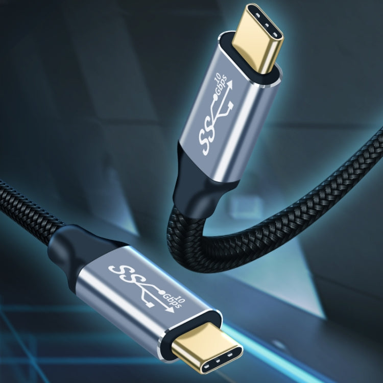1m USB-C Male to Male Charging and Data Transmission Cable with 10Gbps Speed