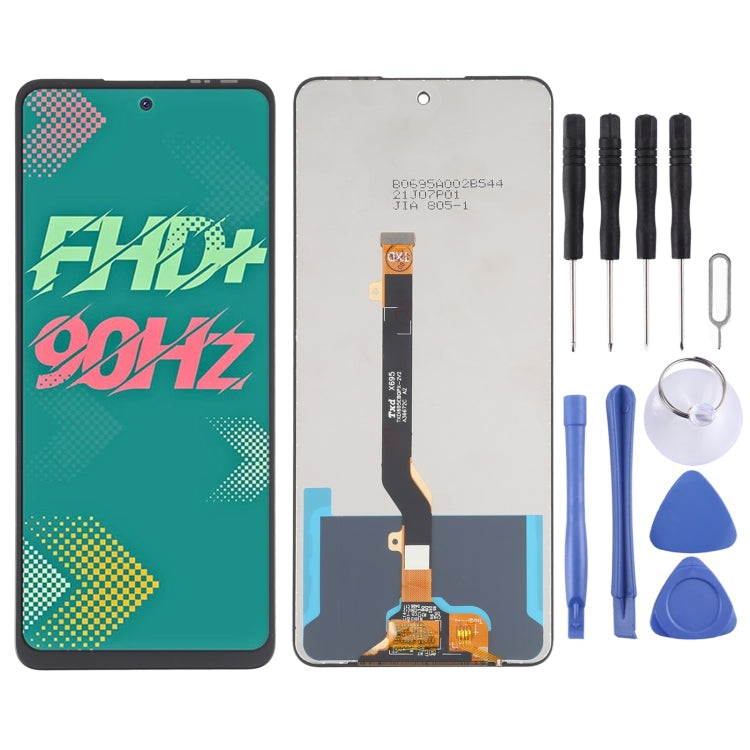 Tecno Spark 8 Pro KG8 LCD Screen and Touch Screen Digitizer Assembly