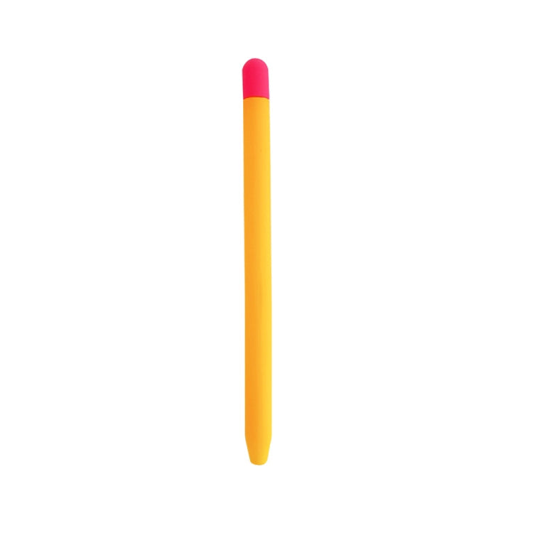 Orange Silicone Protective Case for Apple Pencil 2 with Comfortable Grip