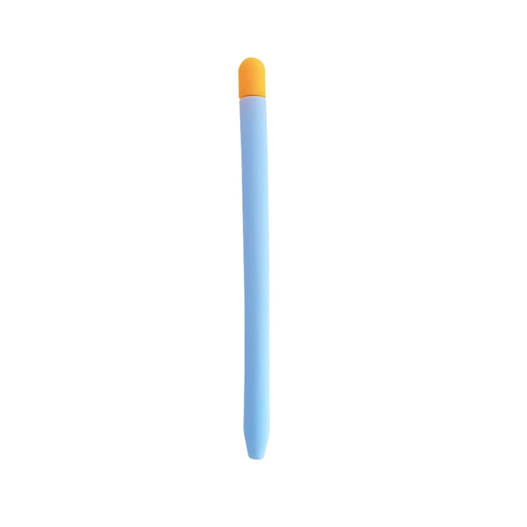 Light Blue Silicone Protective Case for Apple Pencil 2 with Comfortable Grip and Secure Fit