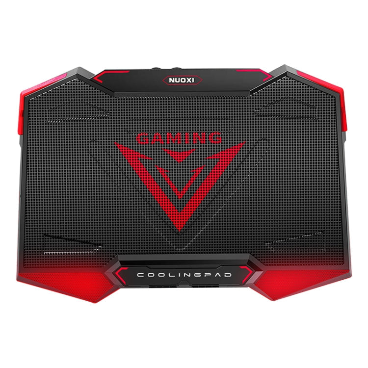 5 Fan 2 USB Adjustable Folding Laptop Cooling Stand (Blue Red)